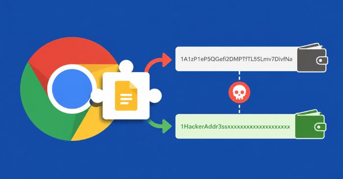 Fake Google Notes Extension Silently Swaps Crypto Wallet Addresses