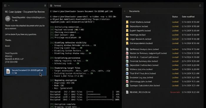 Avalon Malware Delivers Ransomware via Fake Legal Emails