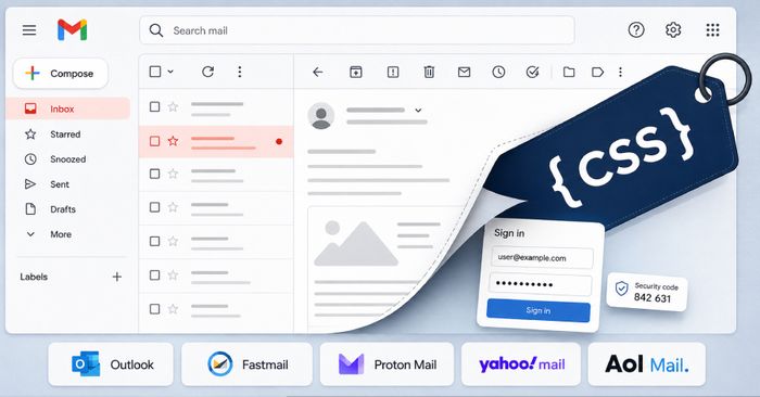 CSS Attacks Can Steal Passwords and Tokens From Major Webmail Services