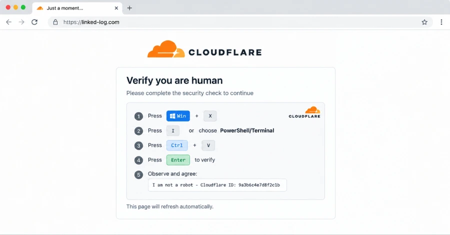 TerminalFix: Fake Cloudflare CAPTCHAs Deploy Reverse-Tunnel Backdoor