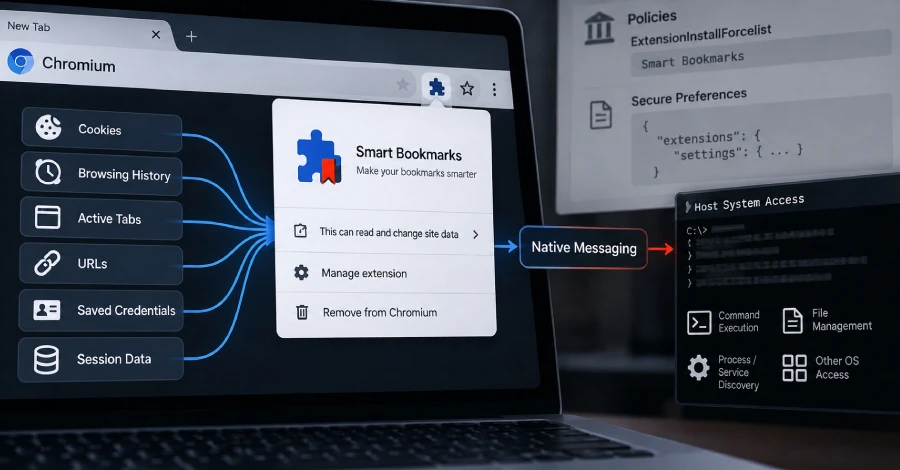 PEEP Malware Hijacks Chrome and Edge After Initial Compromise