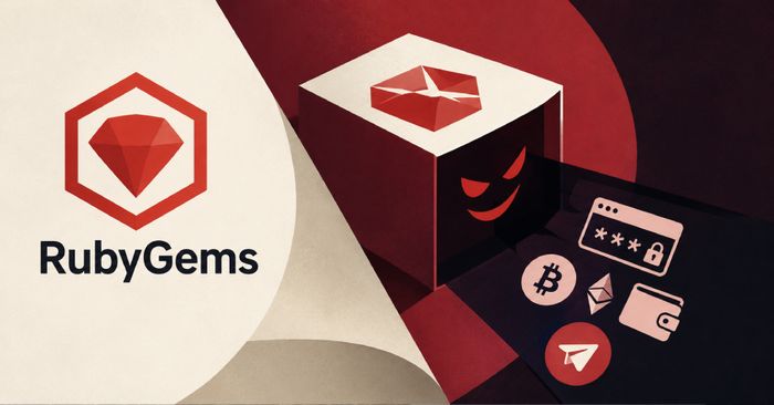 Fake RubyGems Packages Steal Browser Credentials and Crypto Wallets
