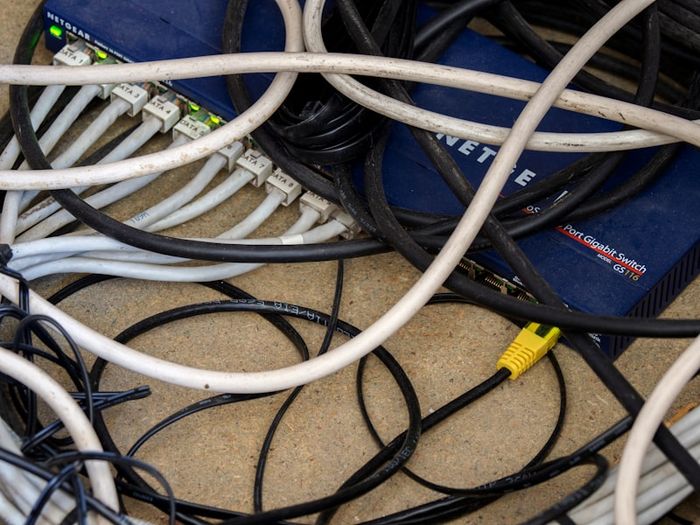 Disconnecting a network cable from a computer to stop ransomware from spreading